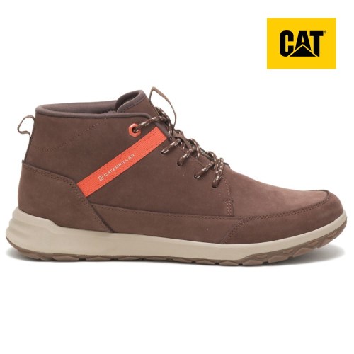 CAT CODE Quest Mid Men's Sneakers Chocolate (AU Z-840) Australia